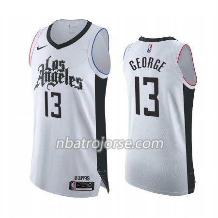 Män Los Angeles Clippers Tröja Paul George 13 2019-20 Nike City Edition Swingman Män Los Angeles Clippers Tröja Paul George 13 2019-20 Nike City Edition Swingman